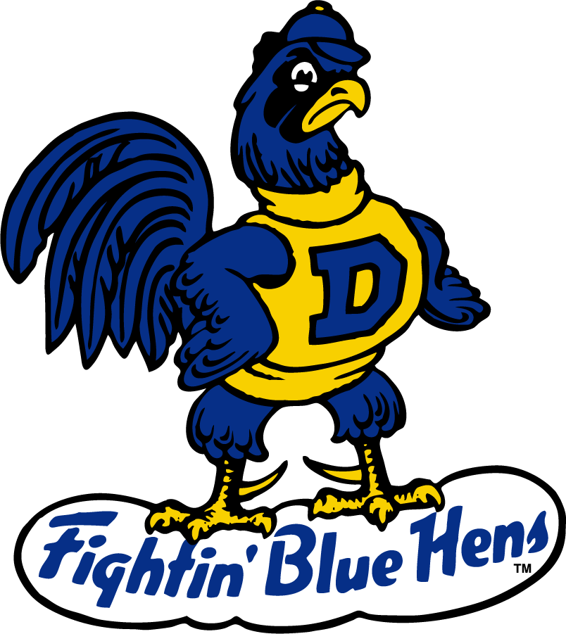 Delaware Blue Hens 1967-1986 Secondary Logo t shirts iron on transfers